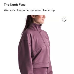 The North Face Mauve Half-Zip Pullover